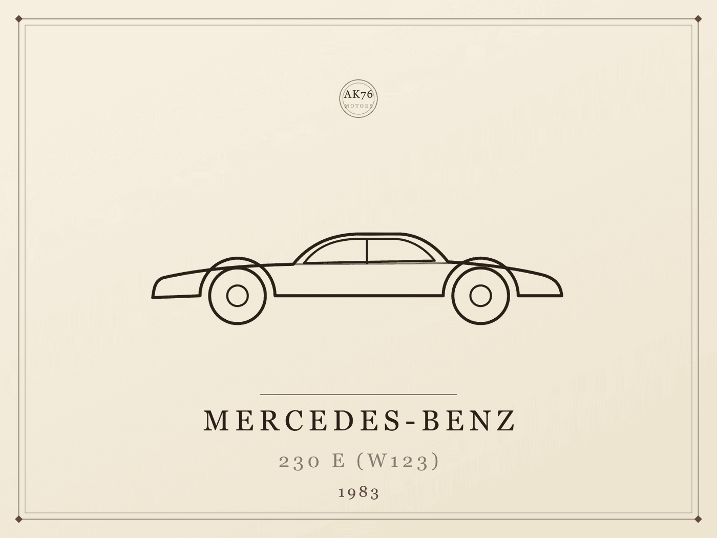 Mercedes-Benz 230 E (W123) — Platzhalterabbildung
