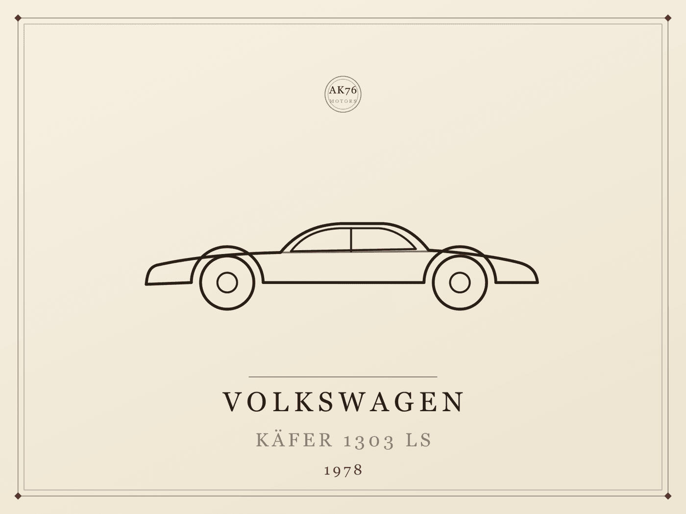 VW Käfer 1303 LS Cabriolet — Platzhalterabbildung